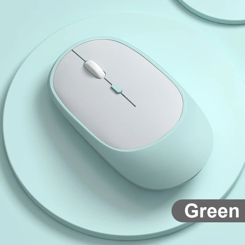 Wireless Mouse Rechargeable Mouse Gamer Dual Modes Bluetooth-compatible 2.4G USB Mice For Laptop Pad Tablet PC Macbook Mause