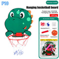 Kids Adjustable Basketball Stands Cartoon Animals Shape Shooting Basket Indoor Outdoor Sport Board Game Children Toys