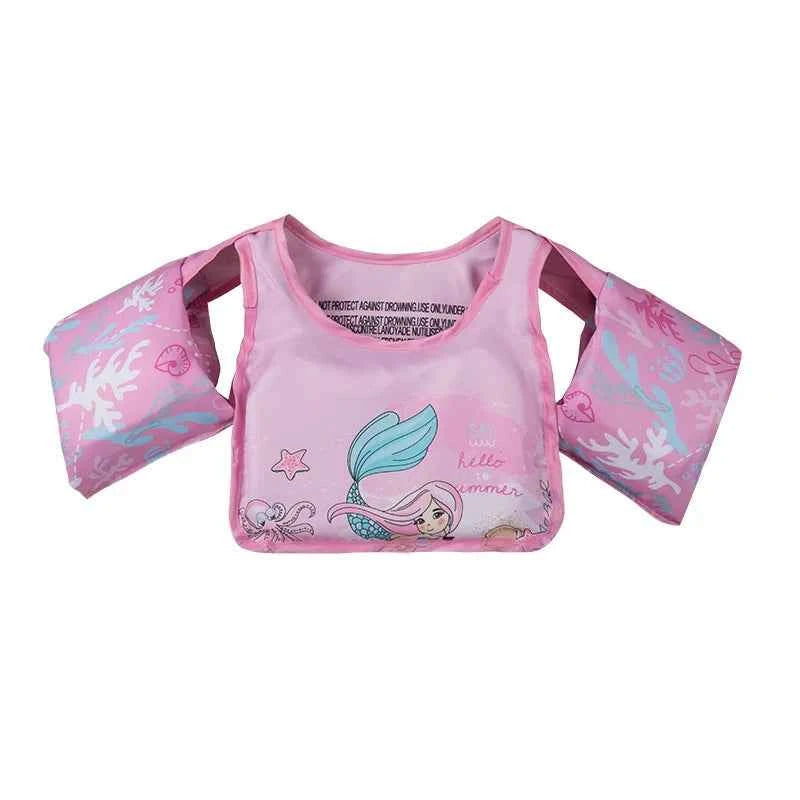 Baby Swim Buoyant Vest Kids Learn Swimming Child Swim Trainer Boy Girl Cute Float Swimsuit Swimming Pool Accessories