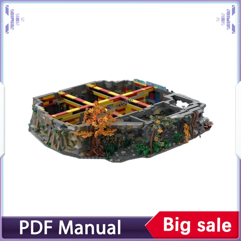 10316 Base for Ancestral Hall MOC Building Blocks Elven Architecture Scene Bricks Kit Display Gifts