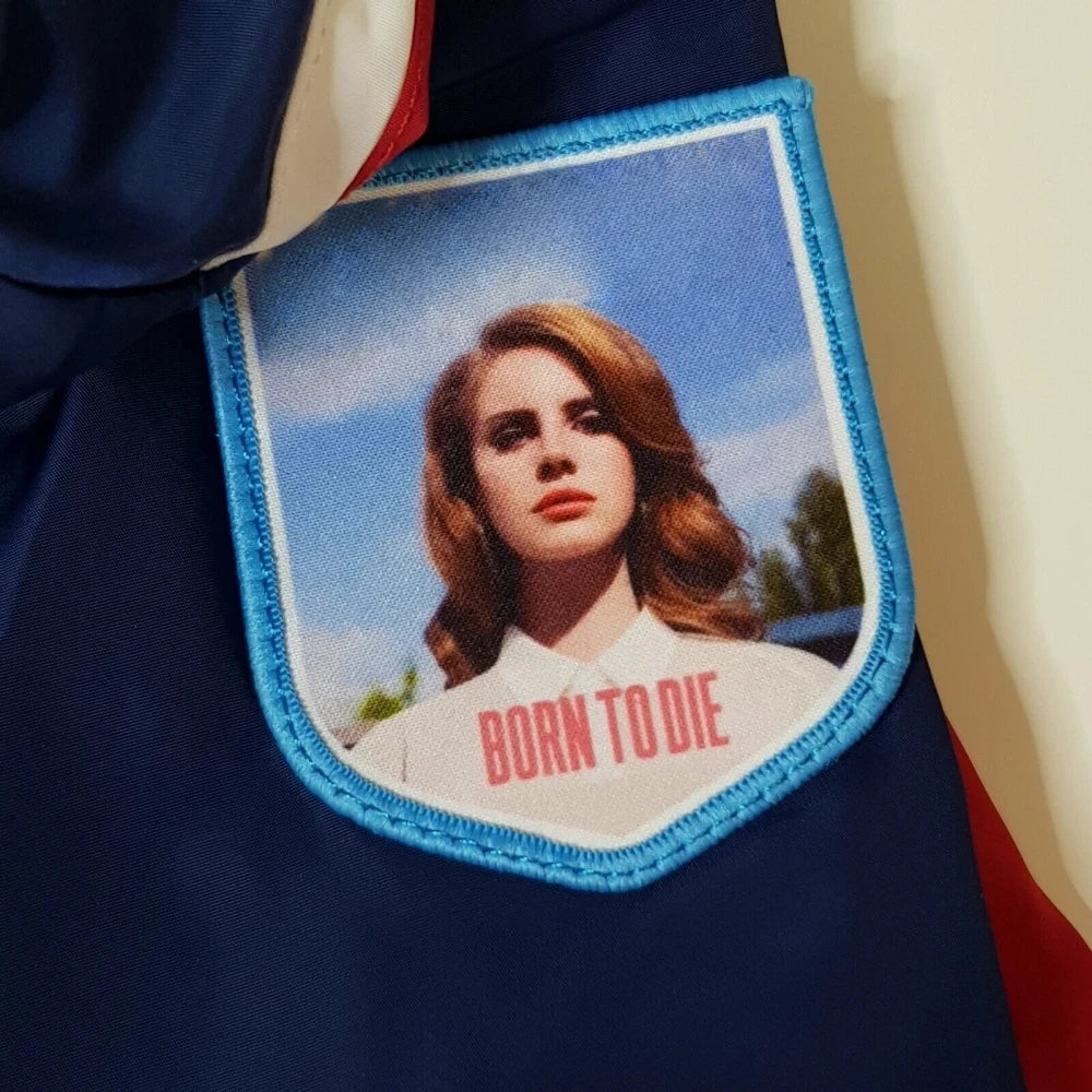 Lana Merch Commemorative LDR Racer Jackets 2025 Navy For Women And Men Racing Jacket With Patches Del Top Coat Reys Lady Clothes