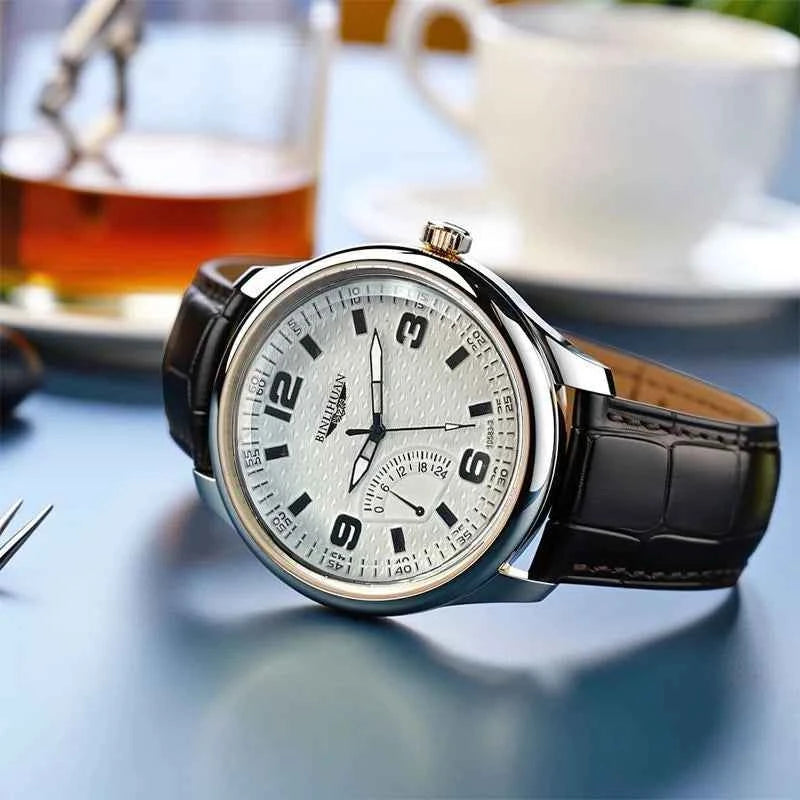 Top Brand Man Wristwatch 2025 New Luxury Business Waterproof Men Watch For Men Quartz Clock Leather Men's Watches reloj Handsome
