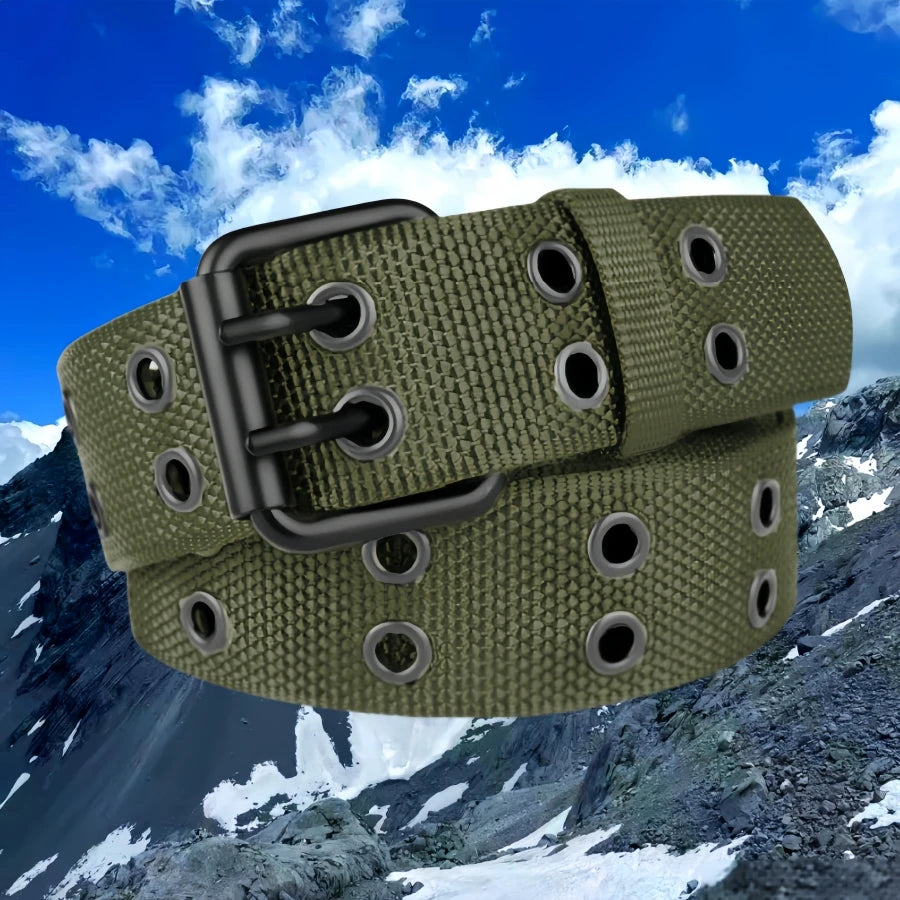 New Men Breathable Nylon Fabric Belt outdoor sport Belt Pin Buckle Trousers Jeans Belt Men Tactical Belt