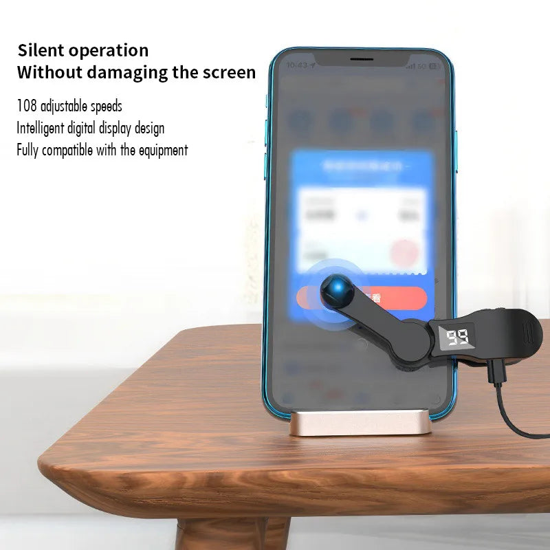 Mobile Phone Screen Auto Clicker Digital Auto Screen Clicker Automatic Phone Screen Tapper USB Auto Clicker for Smart Phone