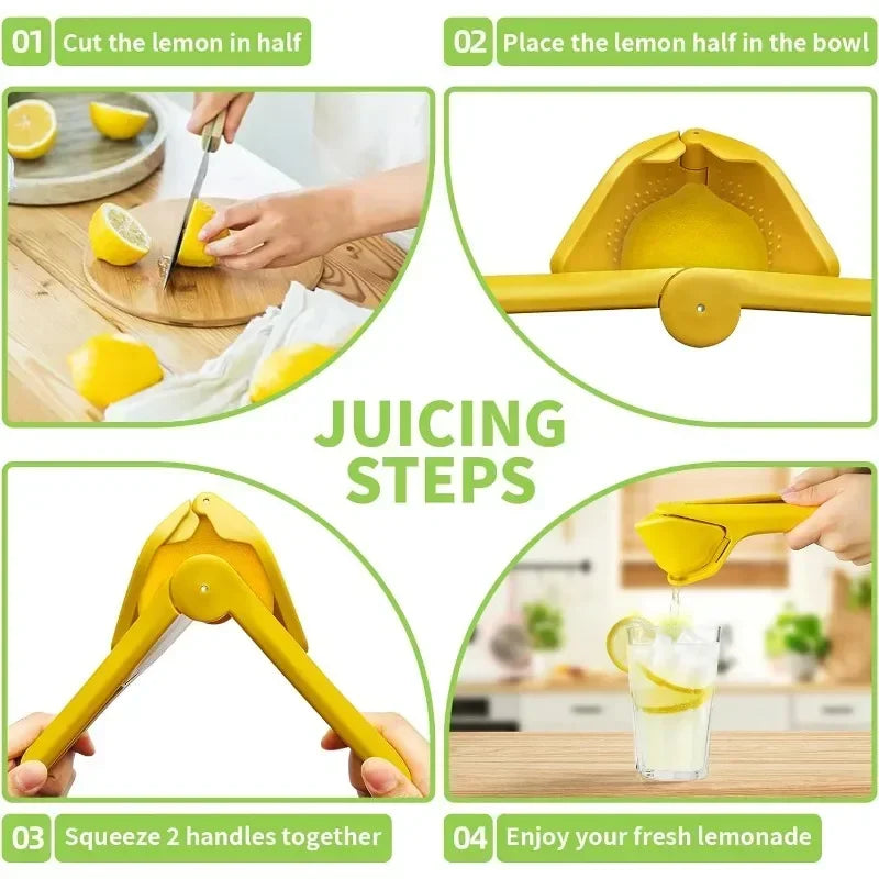 New Manual Lemon Fruit Juicer Easy To Squeeze Manual Kitchen Juice Squeezer Kitchen Gadgets Lemon Squeezer