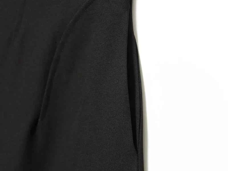 ETJ 2025 women's new fashion design three-dimensional cut high collar slim suit jacket & matching casual trousers