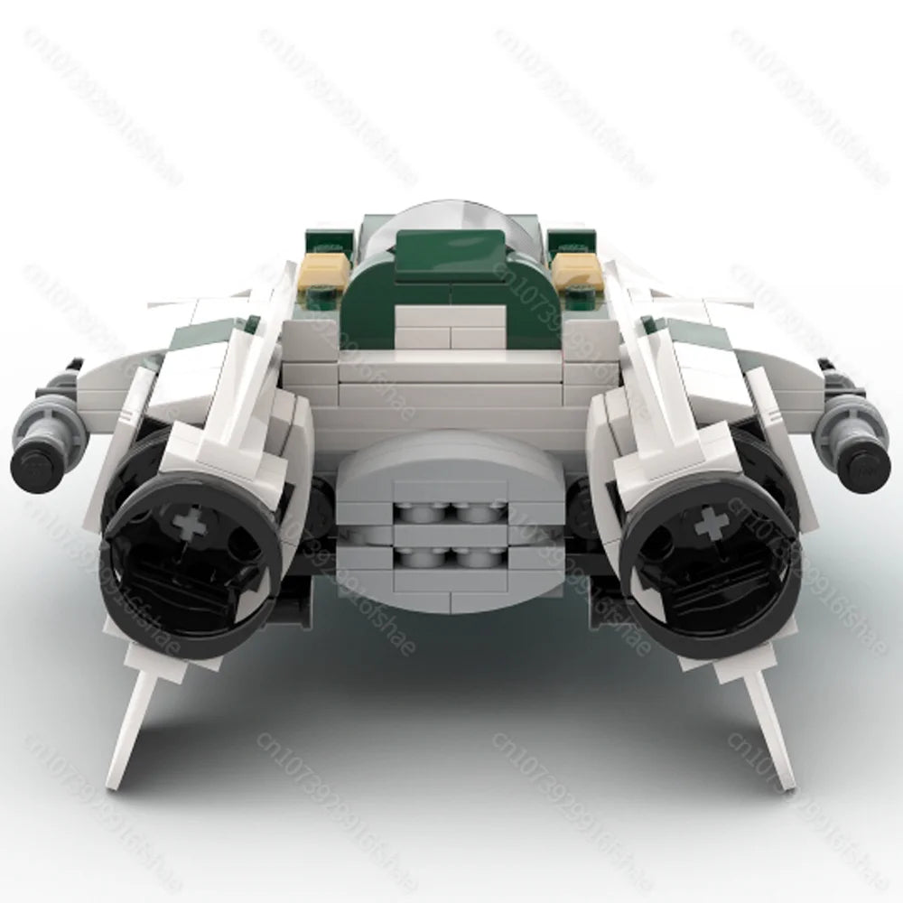 NEW star battle Movie MOC A-wing space fighter Model DIY creative ideas Christmas Child Toy Assembly Puzzle birthday Gift