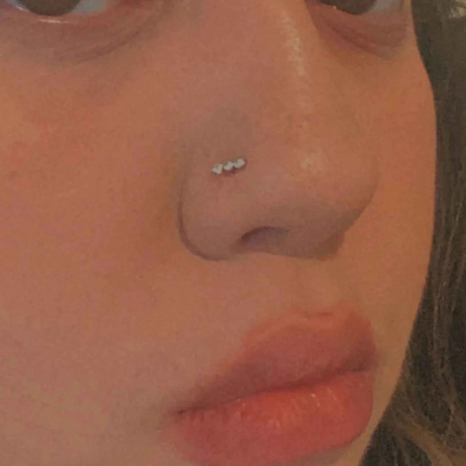 7pcs Nose Piercing Kit Nose Ring Piercing Kit, Nose Piercing Kit with Nose Rings Disposable Nose Piercing Gun Kit