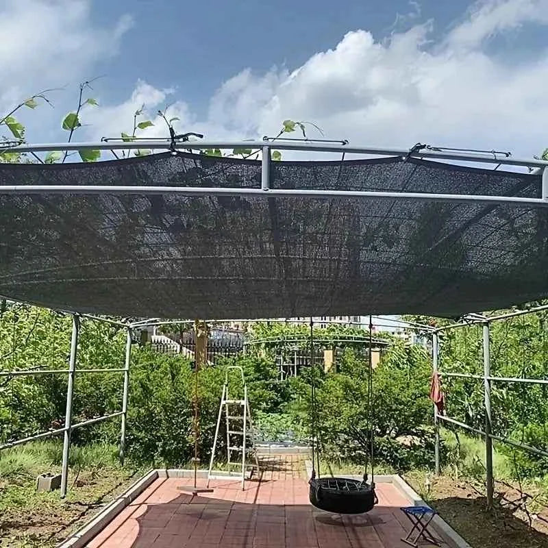 Summer Sunshade Net Garden Room, Sunscreen Shading Sails, Sun Protection, Shading Mesh, Outdoor Camping, Car Sun Cover