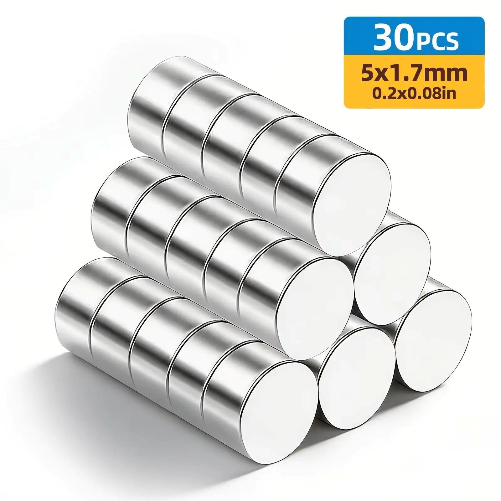 Small Magnets, Refrigerator Magnets of Different Sizes, 3x1 3x2 2x1 3x3 4x2 5x2 6x2mm Mini Magnets for Fridge, Kitchen, Office