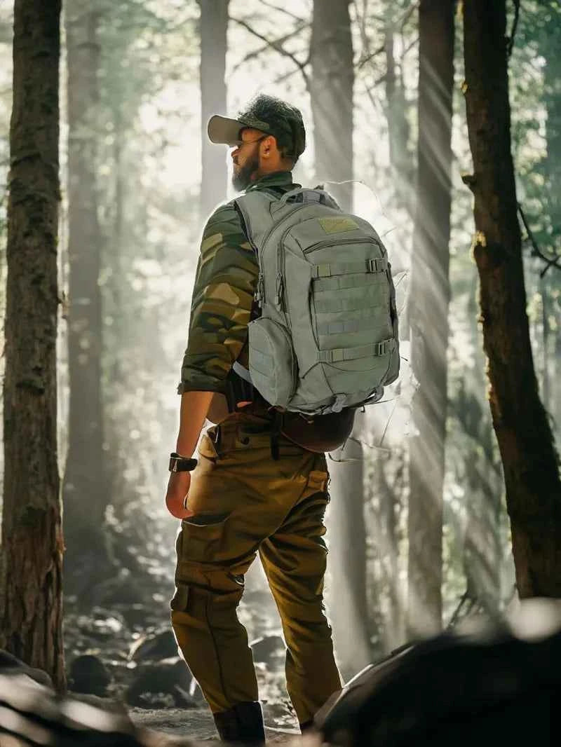 45L Waterproof Fishing Hunting Backpack Outdoor Rucksacks Tactical Sports Camping Hiking Trekking Bags
