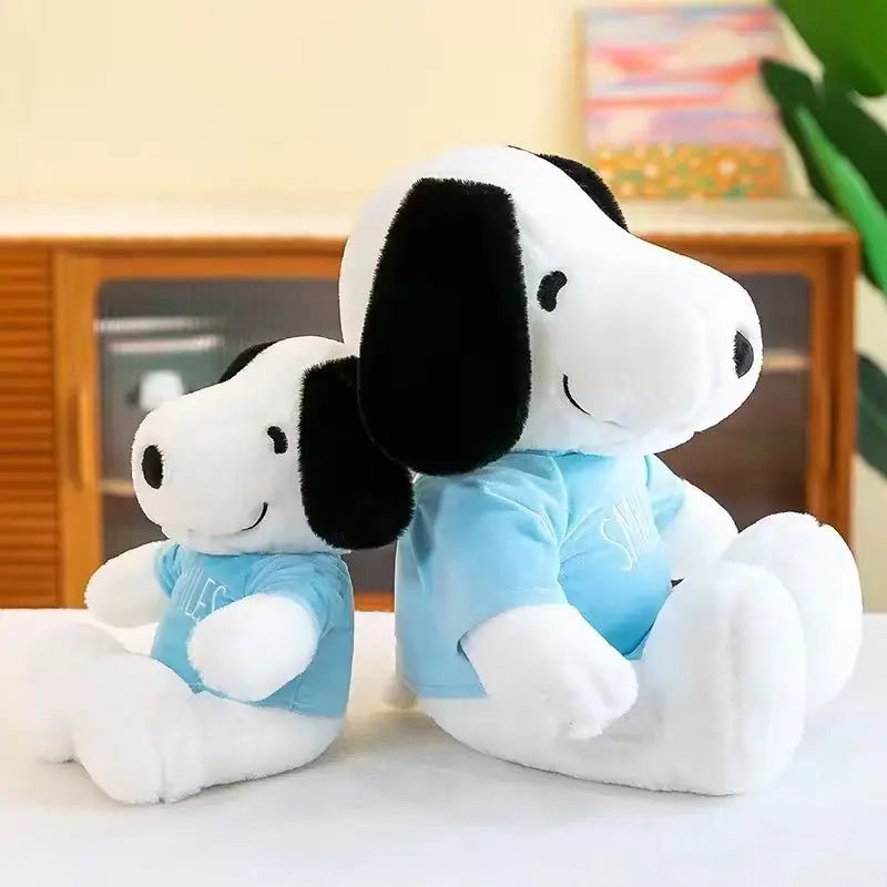 2026 New 35cm Cartoon Cute Snoopy Plush Toy Pillow Sofa Back Plush Doll Gifts For Children birthday gift