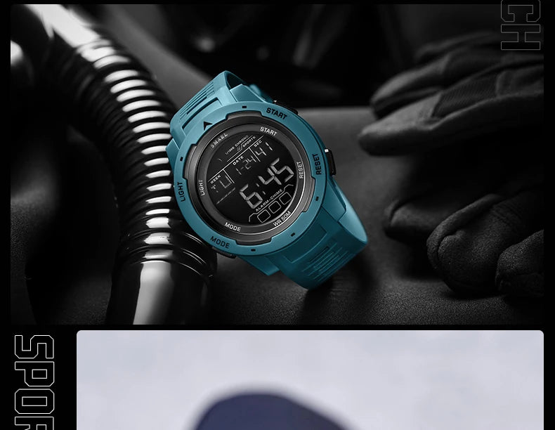 New SMAEL 8105 Watches Camo Strap Military Sport Watch for Men Clock Fashion Digital Wristwatch Waterproof Shockproof Watches