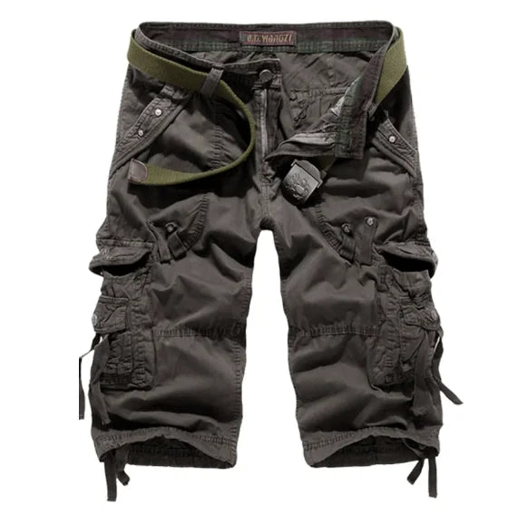 8 Colors Plus Size 29-48 New Brand Summer Camouflage Loose Cargo Shorts Men Camo Summer Short Pants Homme Cargo Shorts NO BELT