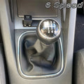 5/6 Speed Stick Gear Shift Knob With Leather Boot Collar Case For Volkswagen VW Golf 5 V MK5 MK6 Jetta R32 2004-2014 Car-Stying