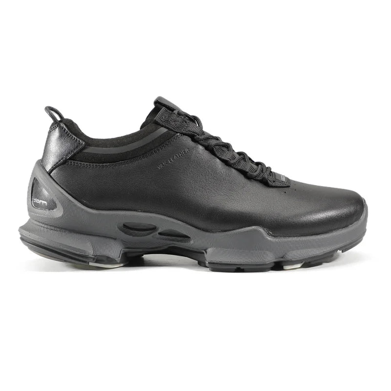 Natural Genuine Leather Shoes Men Athletic City Walk Casual Luxury Brand Cowhide Sneaker Stylish Business Office Training White