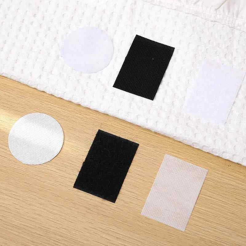 10 Pairs of Strong Anti-curling Carpet Tape Non-slip Stickers Carpet Gripper Self-adhesive Double-sided Stickers