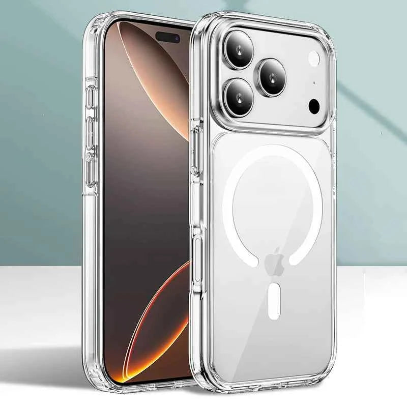 Ricestate Magnetic Case For iPhone 17 Pro Max Case Shockproof Cover For iPhone 17 Pro Max Plus 17 Air For Macsafe TPU Back Cover