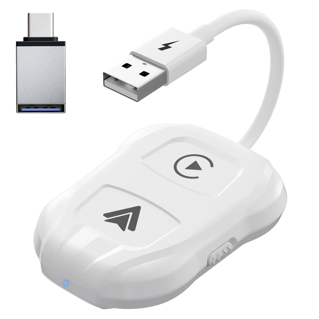 Wireless Android Auto Adapter for Wired Android Auto Car & Android Phones, Android Auto Dongle Convert Factory Wired to Wireless