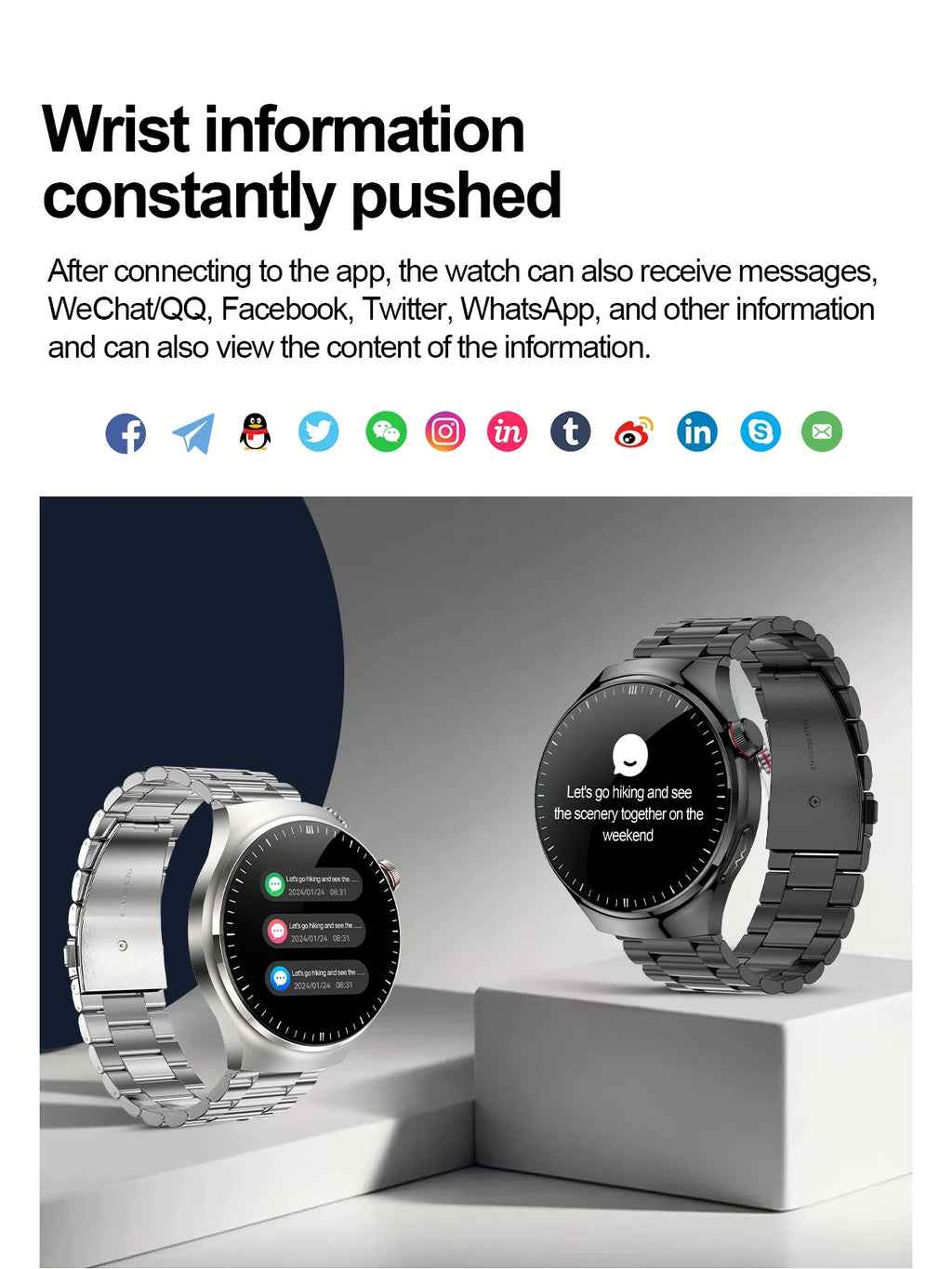 2025 High precision ECG Uric Acid Blood Fat Smart Watch Men Body Fat Blood pressure Heart rate Pulse Health  Watches