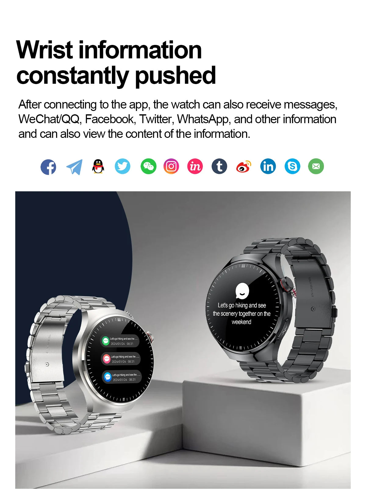 2025 High precision ECG Uric Acid Blood Fat Smart Watch Men Body Fat Blood pressure Heart rate Pulse Health  Watches