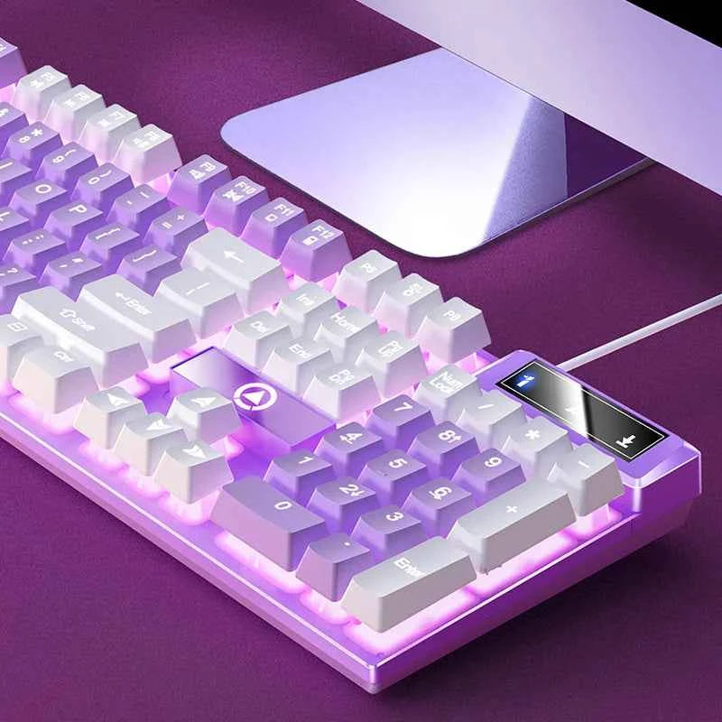 Wired Full-Size Gaming Keyboard With Numpad – 104 Keys
