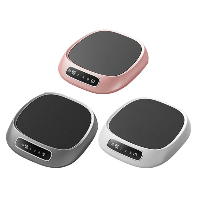 Portable Electric Beverage Warmer with Advanced Temperature Control Heating Pad Automatic Shut Off Desk Mug Heater
