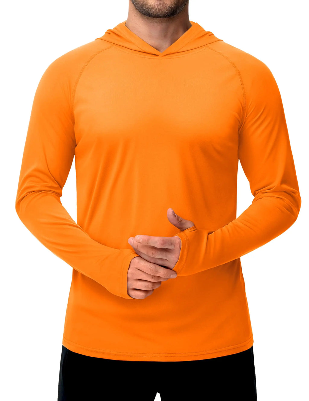 TACVASEN Sun Protection Shirts Mens Long Sleeve Hoodie Casual UV-Proof T-Shirts Breathable Lightweight Quick Dry T shirts Swim