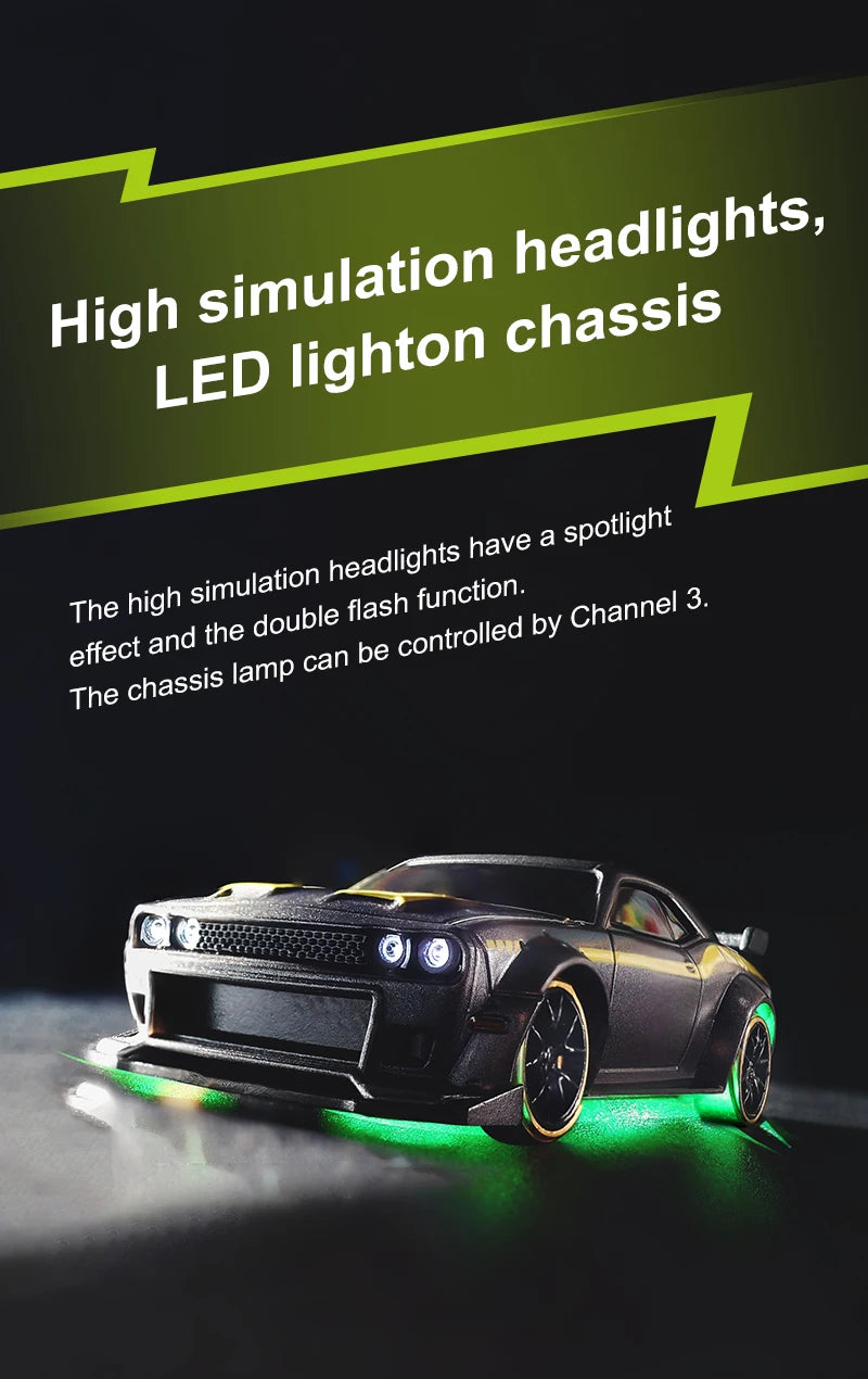 Turbo Racing 1:76 C65 Limited Edition Drift RC Car With Gyro Radio Full Proportional Remote Control Toys RTR Desktop Toys