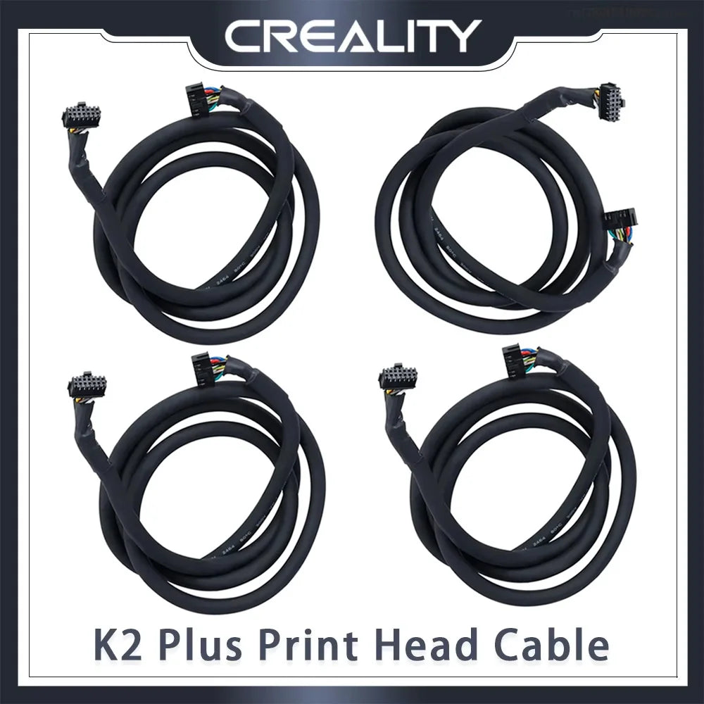 K2 Plus Print Head Cable 1-4pcs Creality Original 3d Printer Parts K2 Plus Print Head Cable for K2 PLUS / K2 Pro / K2