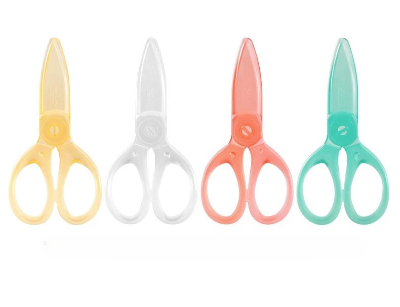 Kids Safety Scissors Children Plastic Craft Scissors for School Art Supplies
