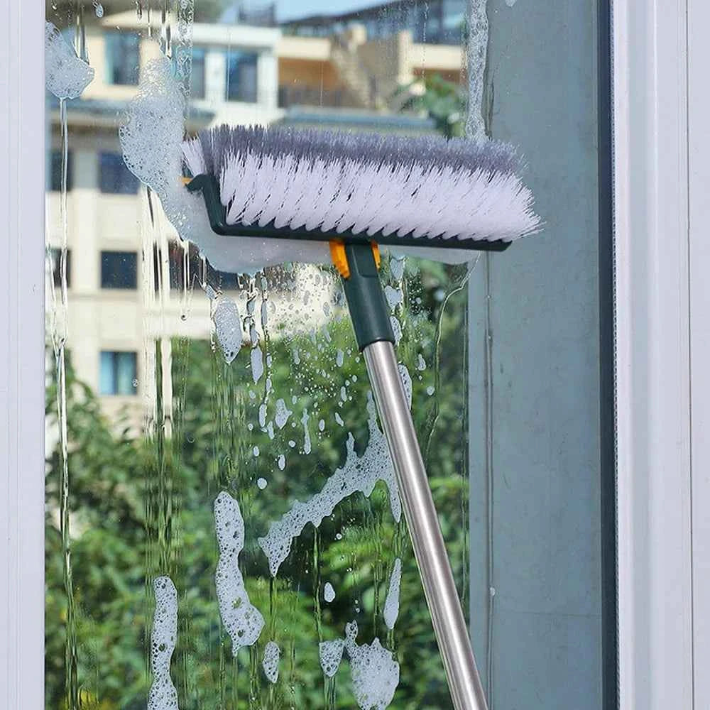 4-in-1 Corner Floor Cleaning Brush With Long Handle
