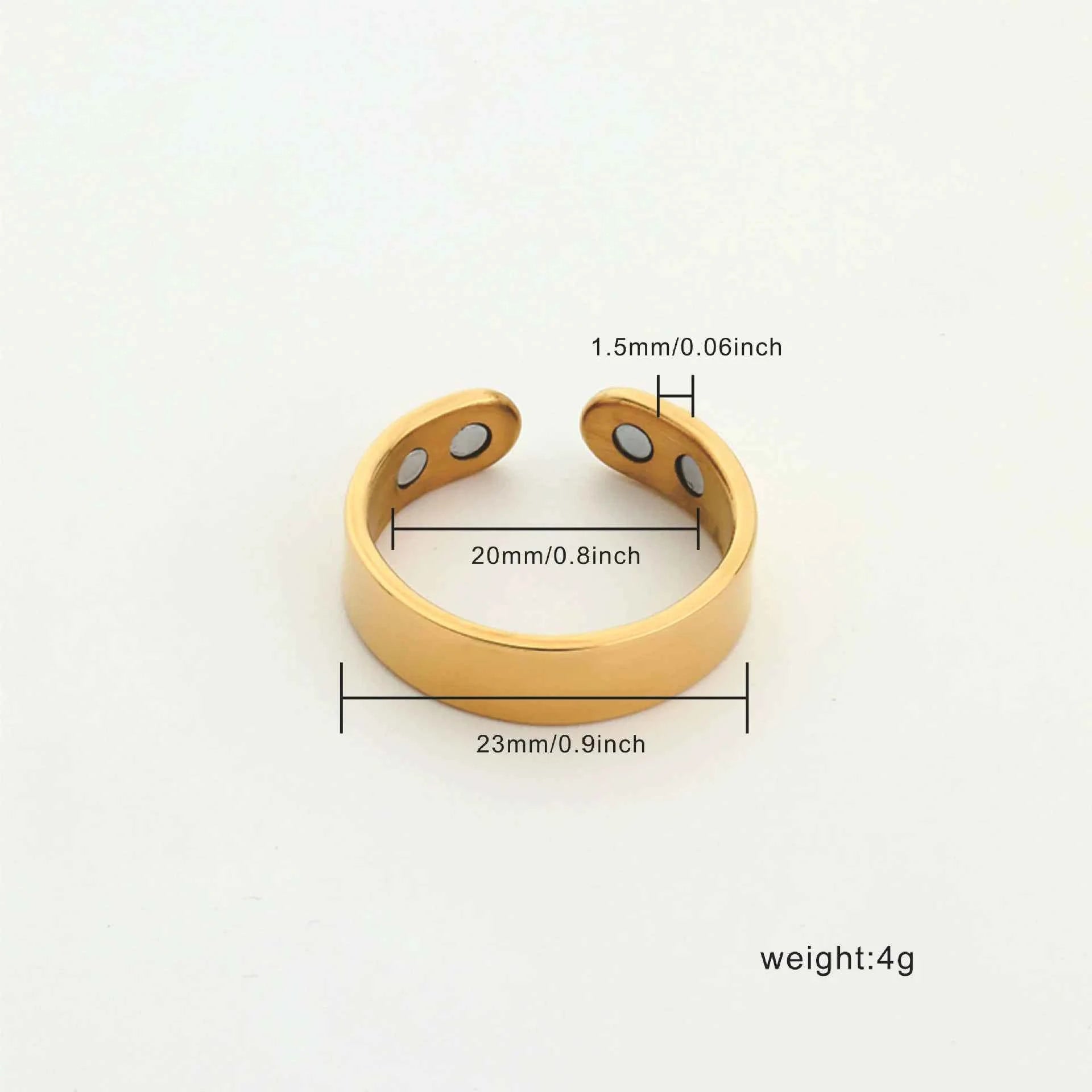 Magnetic Anti Snoring Device Ring Therapy Acupressure Against Finger Ring Anti Snore Sleep Aid for Snoring Treatment