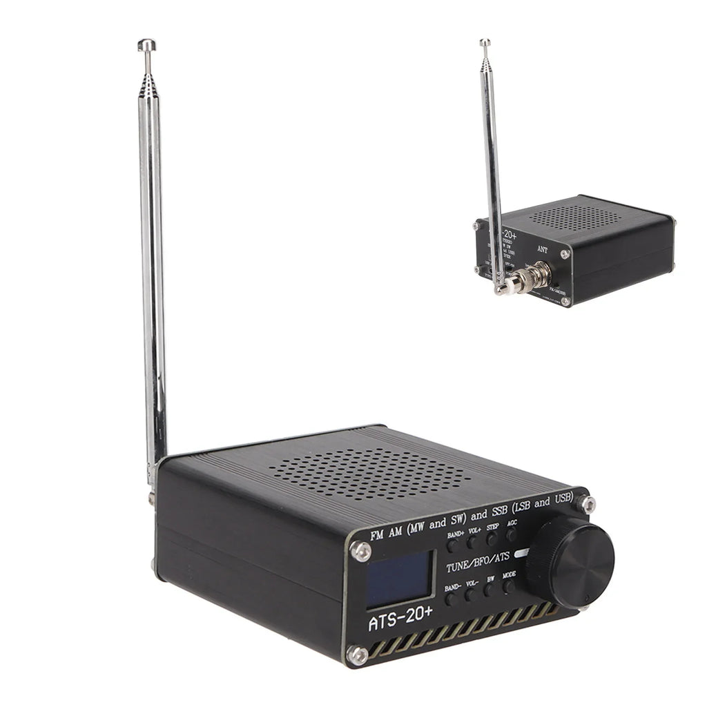 ATS 20+ Radio Receiver High Sensitivity Portable Small World Band Digital Receiver for Outdoor Camping Home