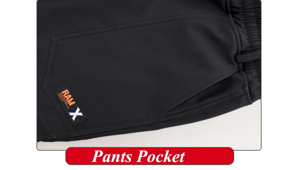 Winter Men Mountain Ski Warm Sets Waterproof Sports Suit Sweatshirt +Sweatpants Mens 2 Pieces Padded Sets Tracksuit Rain Clothes
