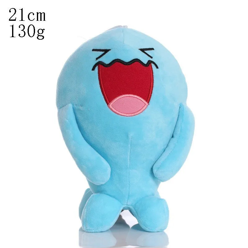 New Pokemon Snivy Abra Treecko Plush Kawaii Eevee Charizard Pikachu Genger Jirachi Blastoise Doll Aerodactyl Wholesale Gifts