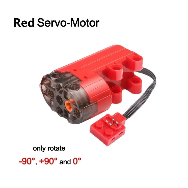 Power Functions Technical Parts Building Blocks Moc Motor PF Model Technik Servo RC Car Train Construction Bricks 8882 8883 4 5