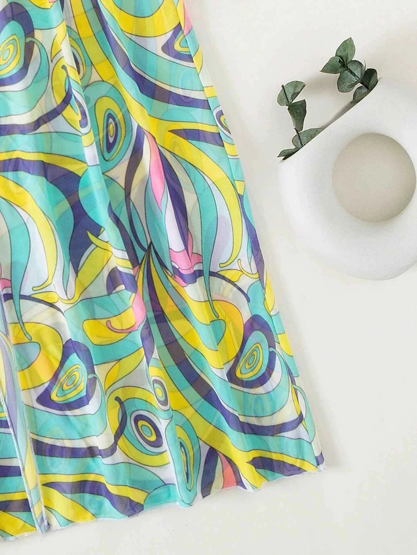 Sexy Print Bikini 2026 Women High Waist Swimsuit Cover Up Swimwear Female Lady Bathing Suit Swimming Summer Beachwear