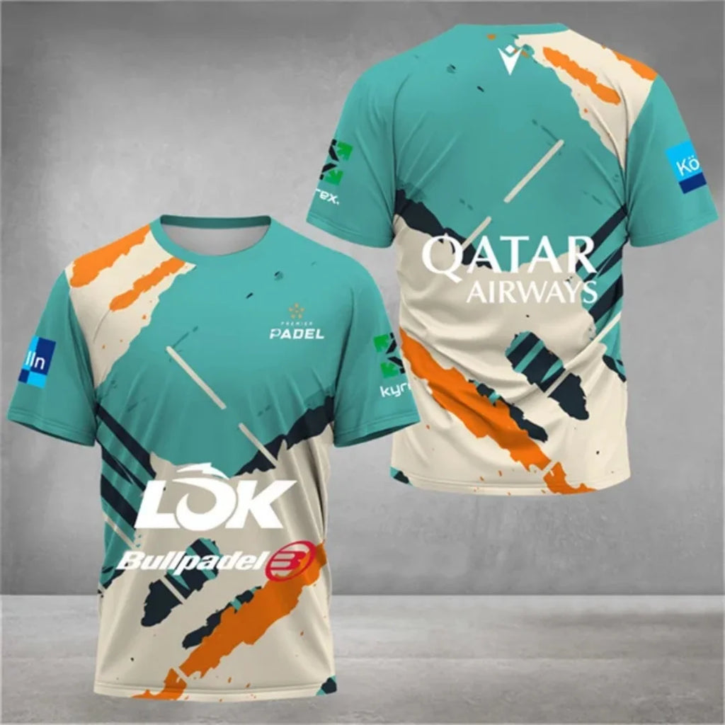 Fashion new Women's Quick Dry Tennis T-Shirt Summer Loose Padel Clothing Outdoor Badminton Running T-Shirts Sport Short Sleeve 2
