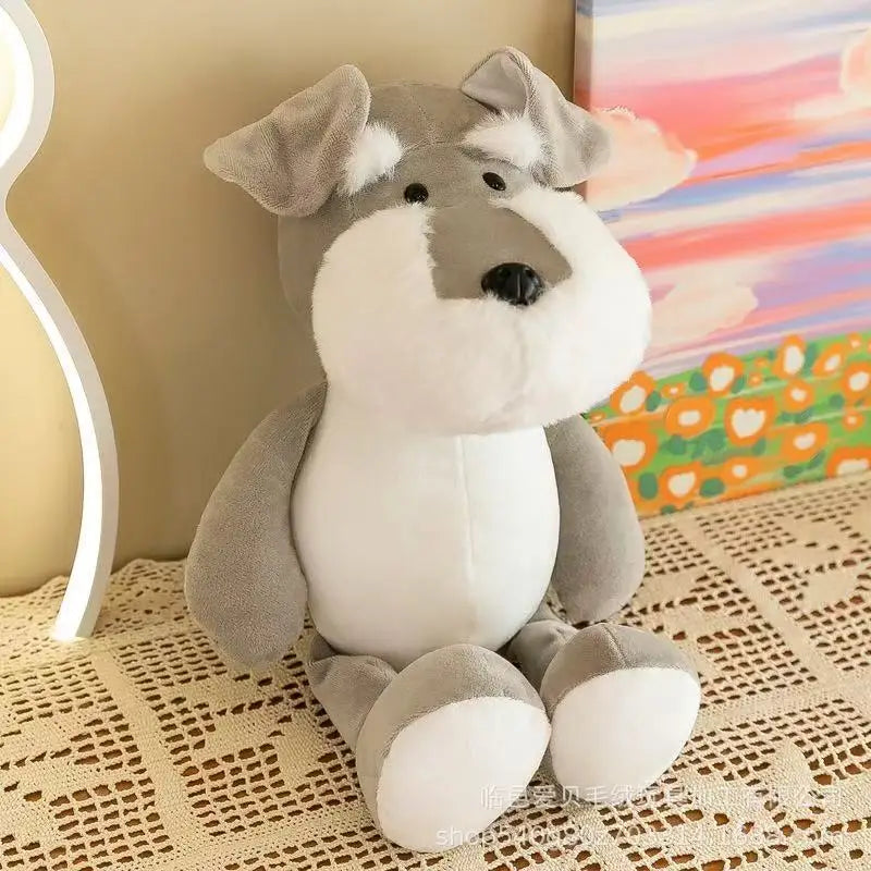25CM Kawaii Jungle Animal Plush Toys Forest Animal Plush Dog Zebra Elephant Lion Fox Giraffe Children's Toys Doll Birthday Gift