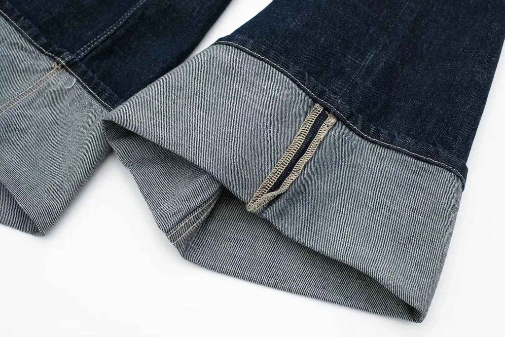 HH Women Fashion Denim Set Casual Lapel Long Sleeve Crop Jacket Buttons Female Vintage Wide Leg Loose Jeans Long Pants