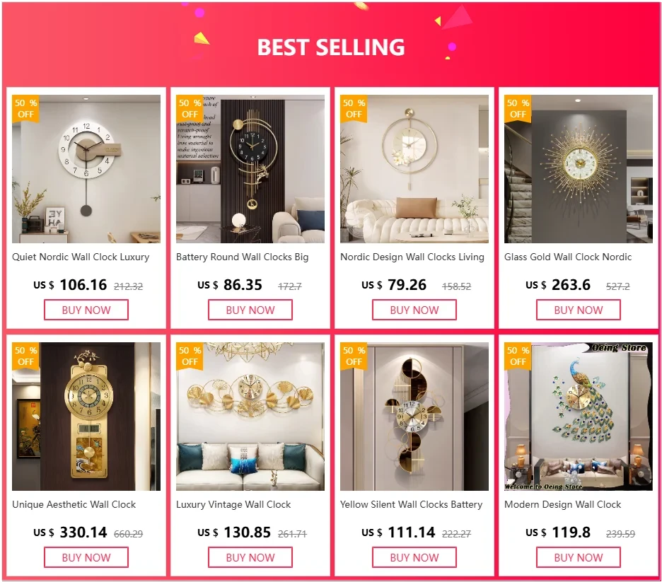 Kitchen Game Wall Clock Modern Design Italy Interior Wall Clock Luxury Unique Orologio Da Parete Home Decoration Accessories