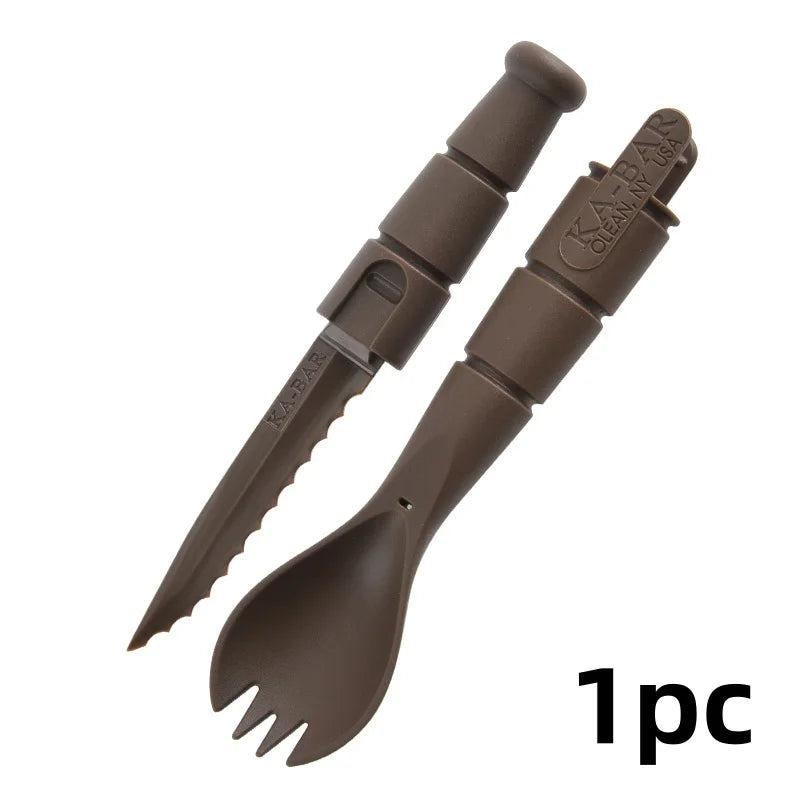 Outdoor small tools, tactical forks and spoons, EDC mini supplies, outdoor multi-functional tools