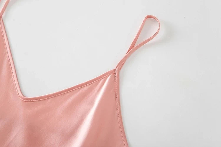 New 100% Natural Silk Gecelik Slip Nuisette Nightgown Women Nightwear Sexy Sleepwear Dress Pijamas Night Gown Nighty