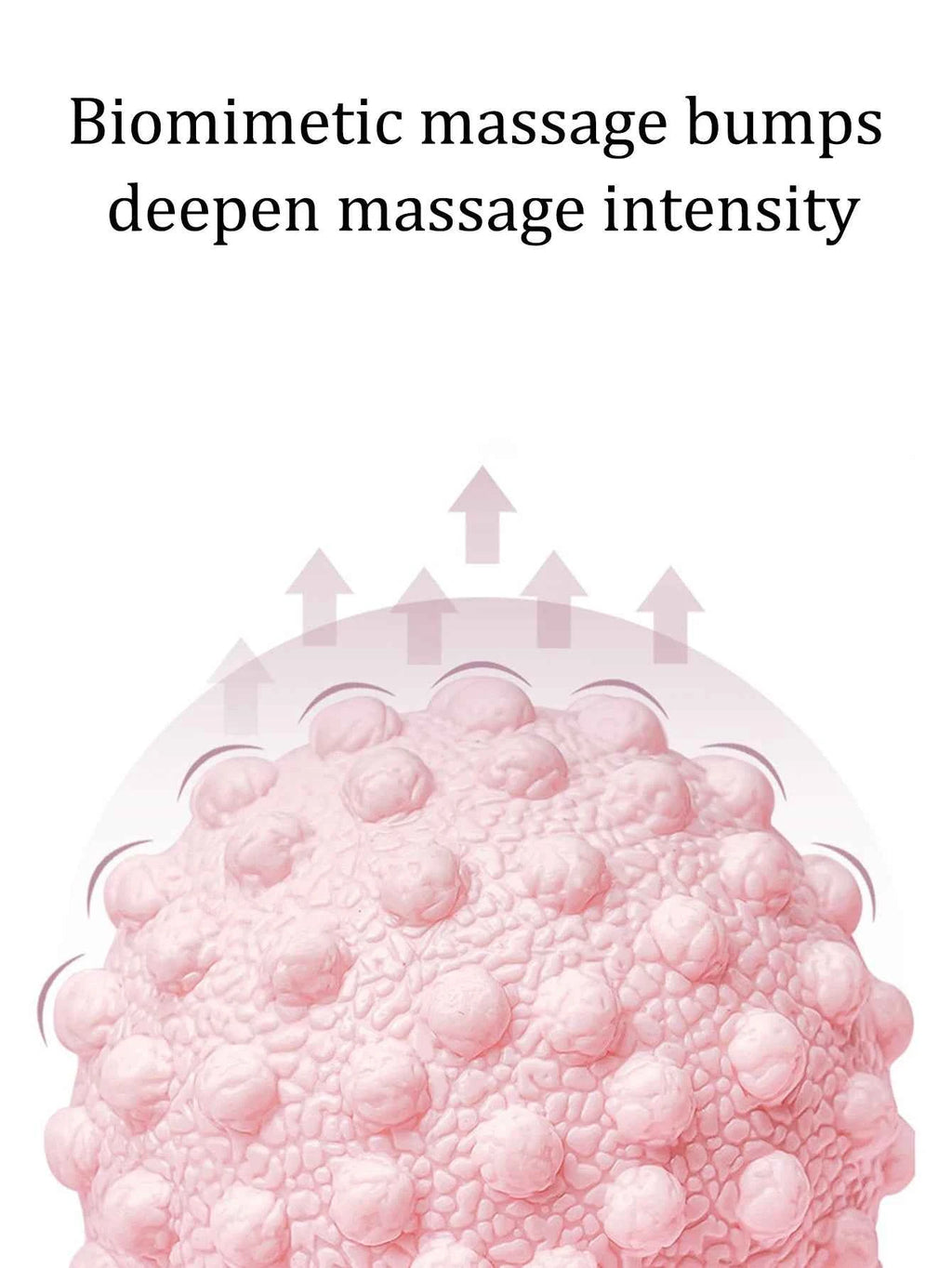 TPR Posture Master Yoga Ball Waist and Back Foot Massage Ball Fascia Ball Raised Point Massage Ball