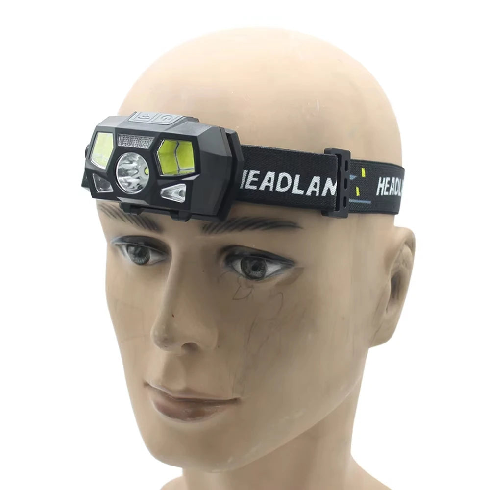 BOOIU Fast Mich Helmet Light NVG Installation Signal Light USB Charging Waterproof Signal Light Hunting And Fishing Headlight