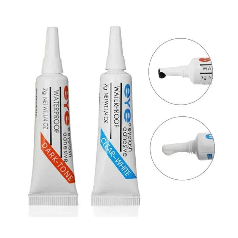 Professional Eyelash Glue Clear-white/Dark-black Waterproof False Eyelashes Makeup Adhesive Eye Lash Glue Cosmetic Tools