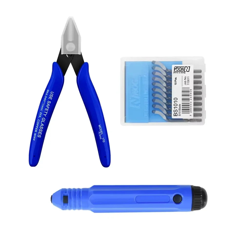 Multiple Models 3D Printer Tool Kit Trimming Knife Scraper Cleaning Needle Tweezers Pliers Deburring Kit DIY 3D Printing Tools
