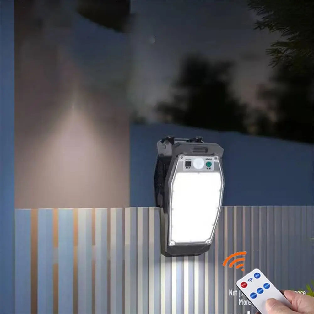 Motion Sensor Solar Garden Lights Solar Powered 3 Modes Solar Clip-on Lamp Waterproof Easy To Install Garden Wall Light