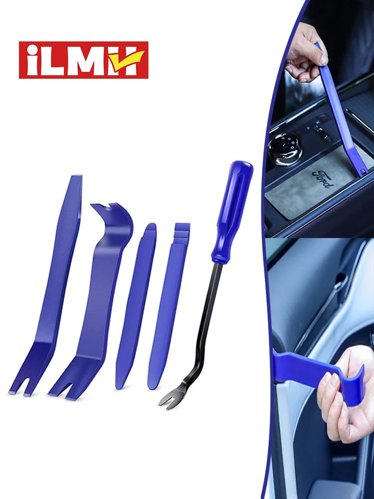iLMH Car Hand Tool Set Car Disassembly Tool Kit Stereo Repair DVD Repair Tool Dashboard Removal Tool Interior Plastic Trim Panel